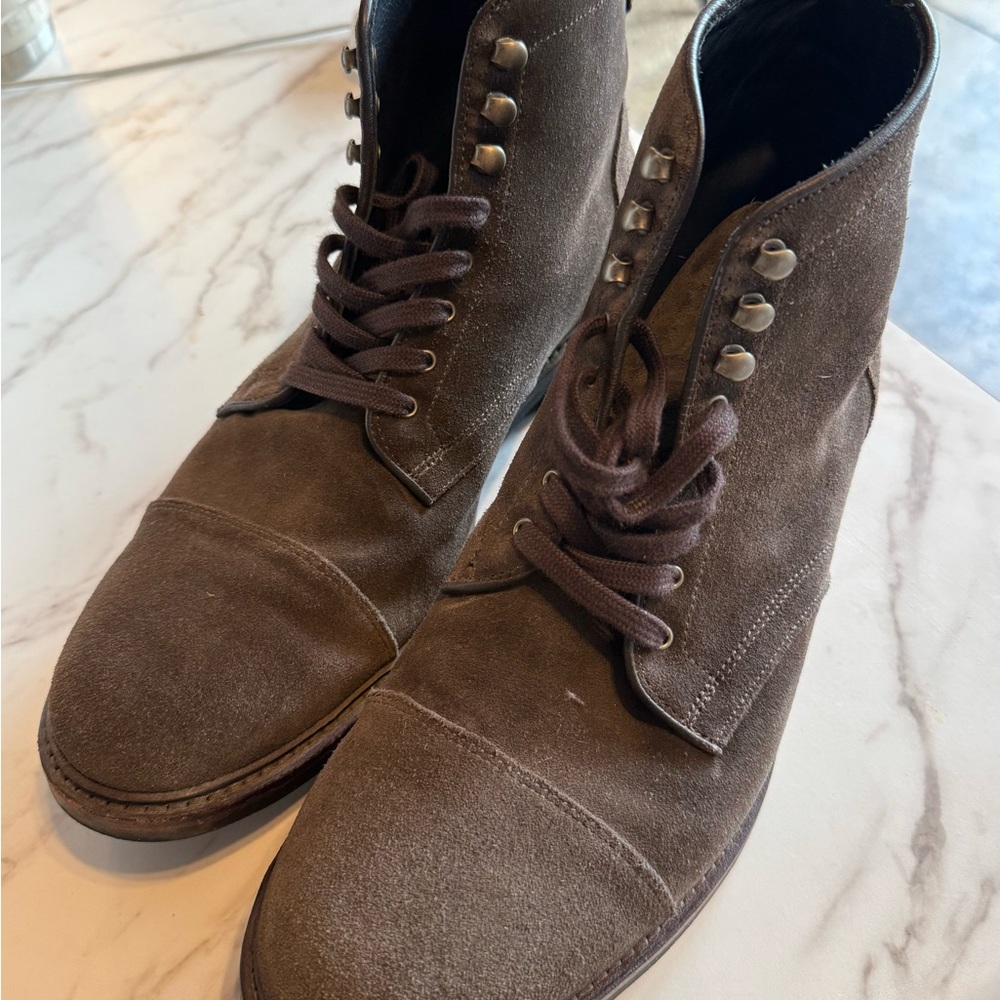 Allen Edmonds Loden Landon Cap Toe boots